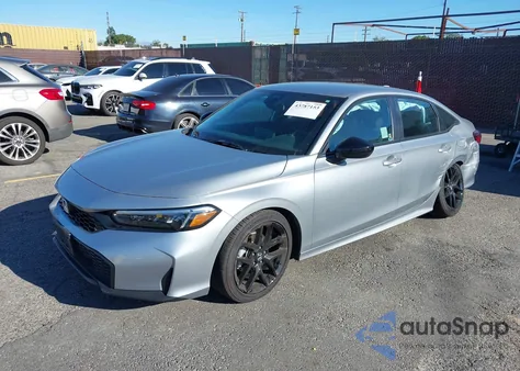 2025 Honda Civic Sport z USA, uszkodzony, nr VIN 2HGFE2F51SH504728